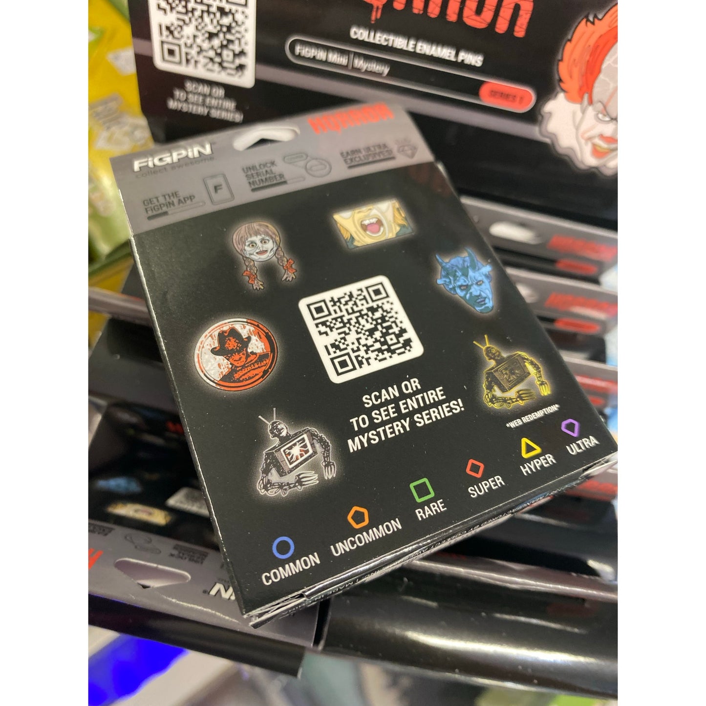 FiGPiN Horror Mystery Minis Enamel Pin Blind Box