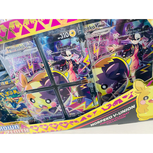 Pokemon TCG: Crown Zenith Morpeko V-Union Premium Playmat Collection