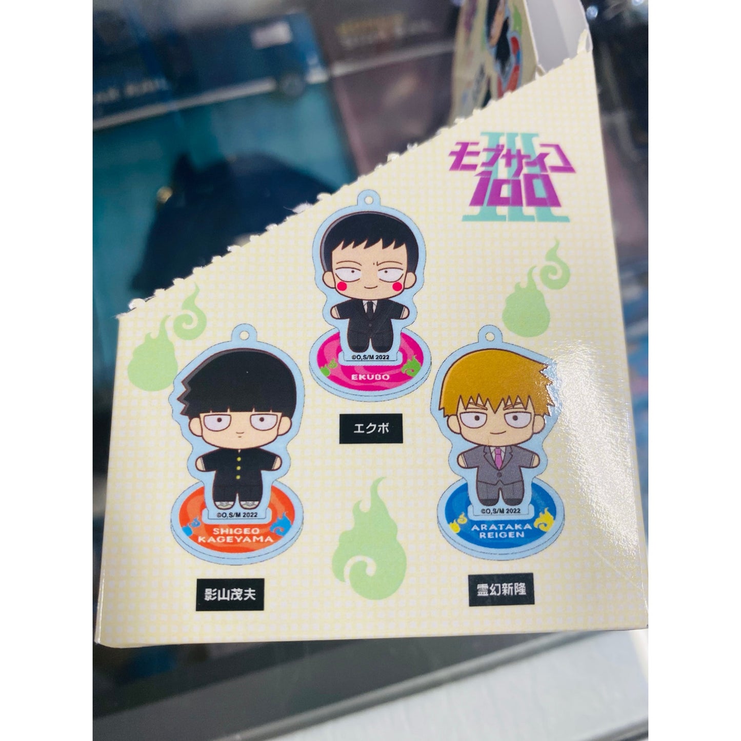 Mob Psycho 100 III Pokekko Trading Acrylic Stand Keychain