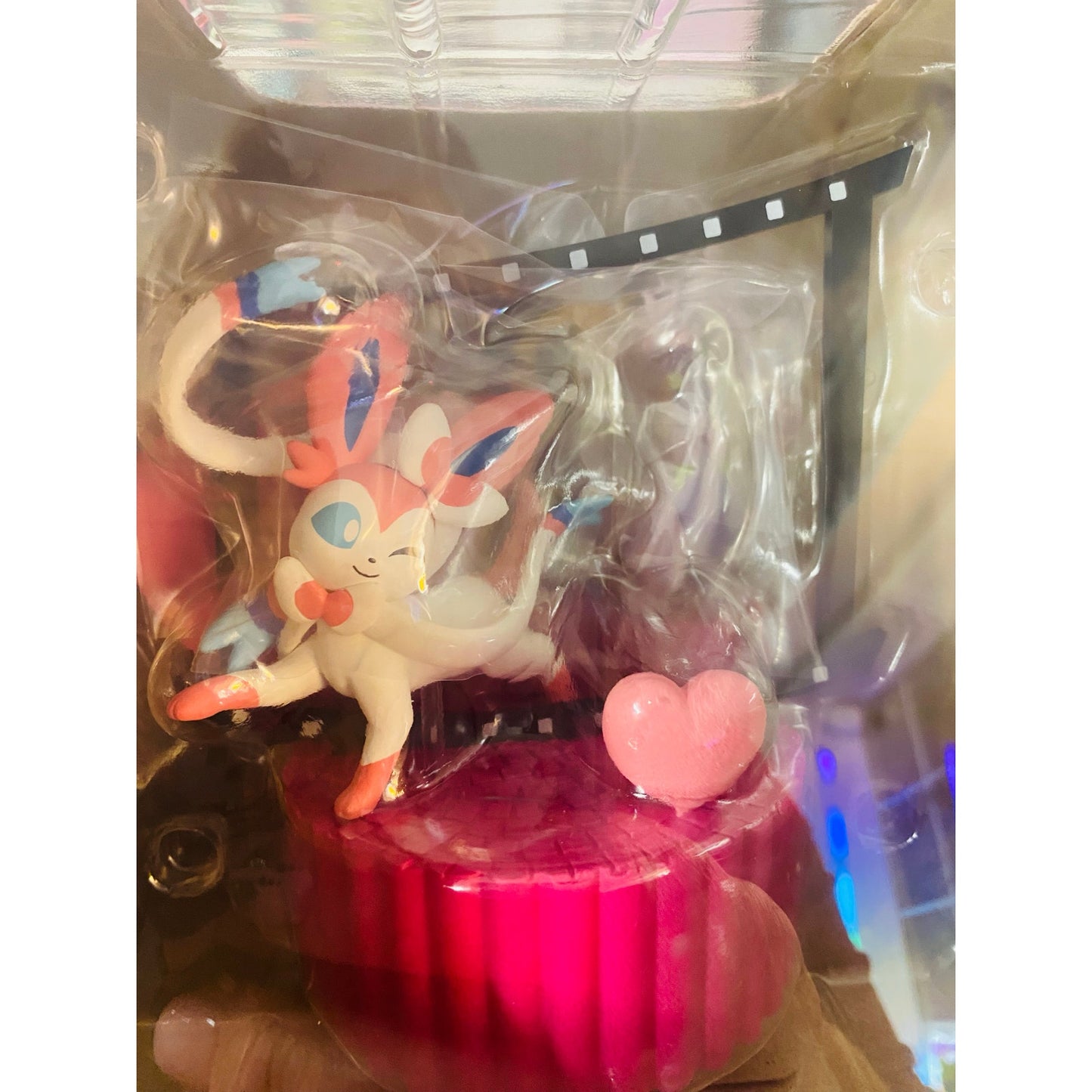 Pokemon Center Original Sylveon Diorama Figure GRADED