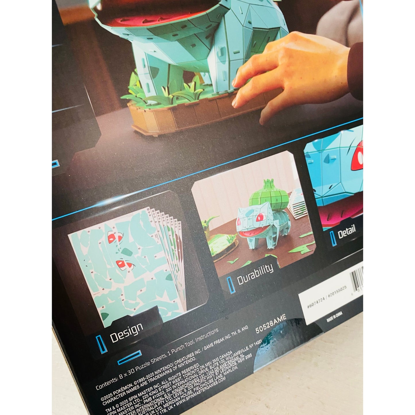 Pokemon 4D Build Puzzle Bulbasaur 3D Model Kit