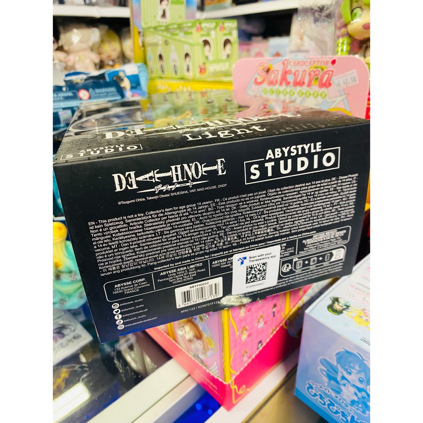 Abysse America Death Note Light Super Figure Collection