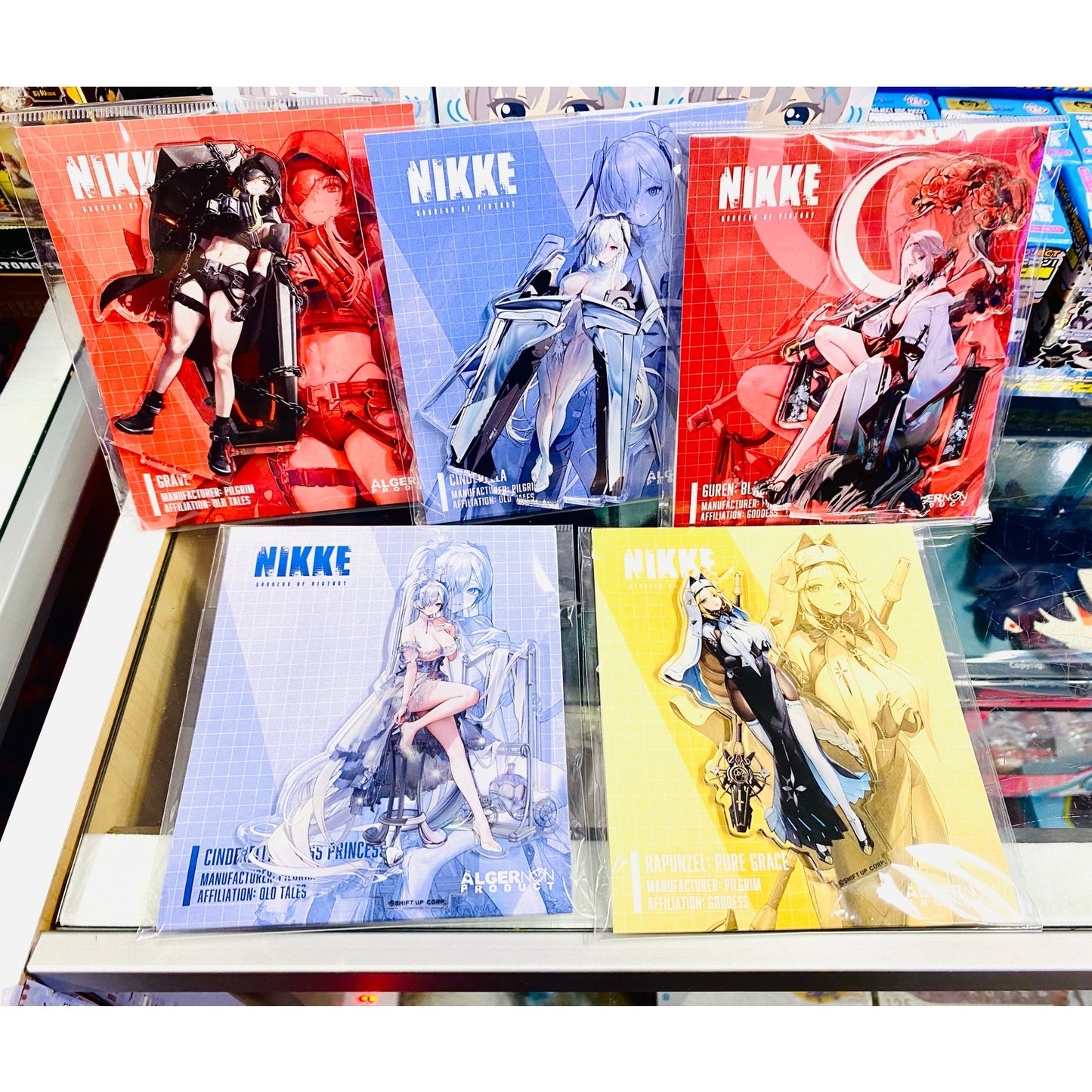Goddess of Victory: Nikke Acrylic Stand Guren: Black Shadow Longing Flower