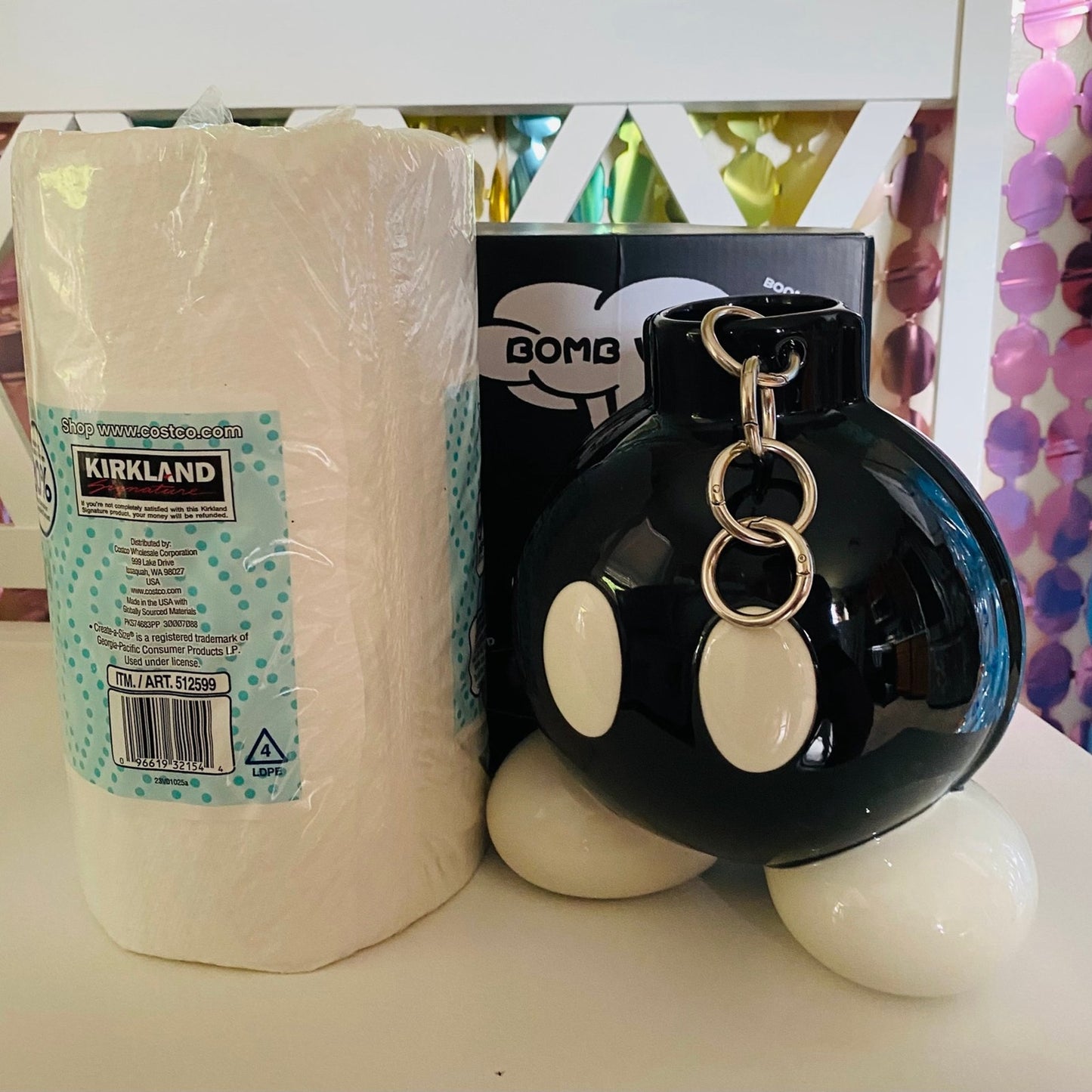 Large Bomb Vase