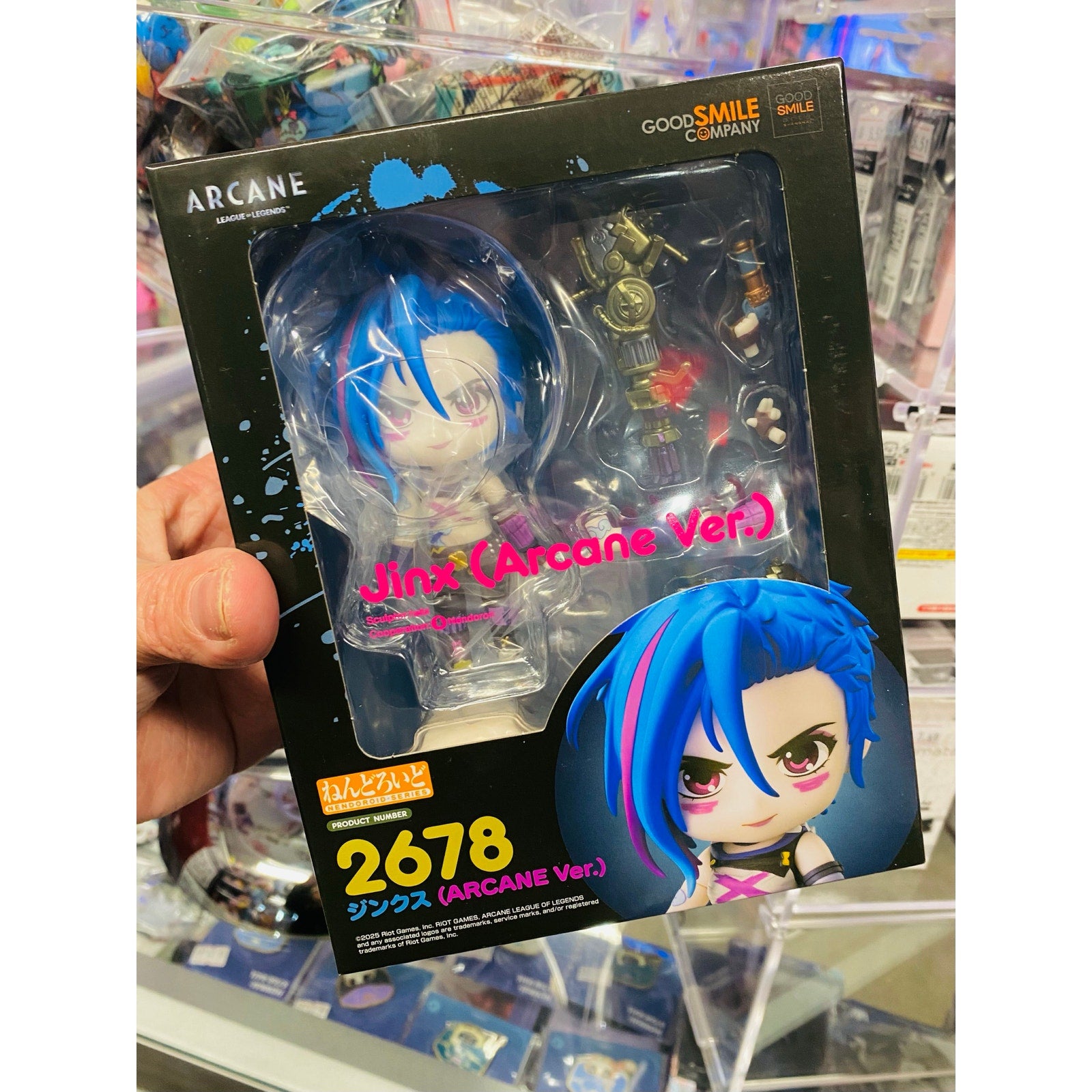 Good Smile Company Nendoroid Arcane Jinx (ARCANE VER)