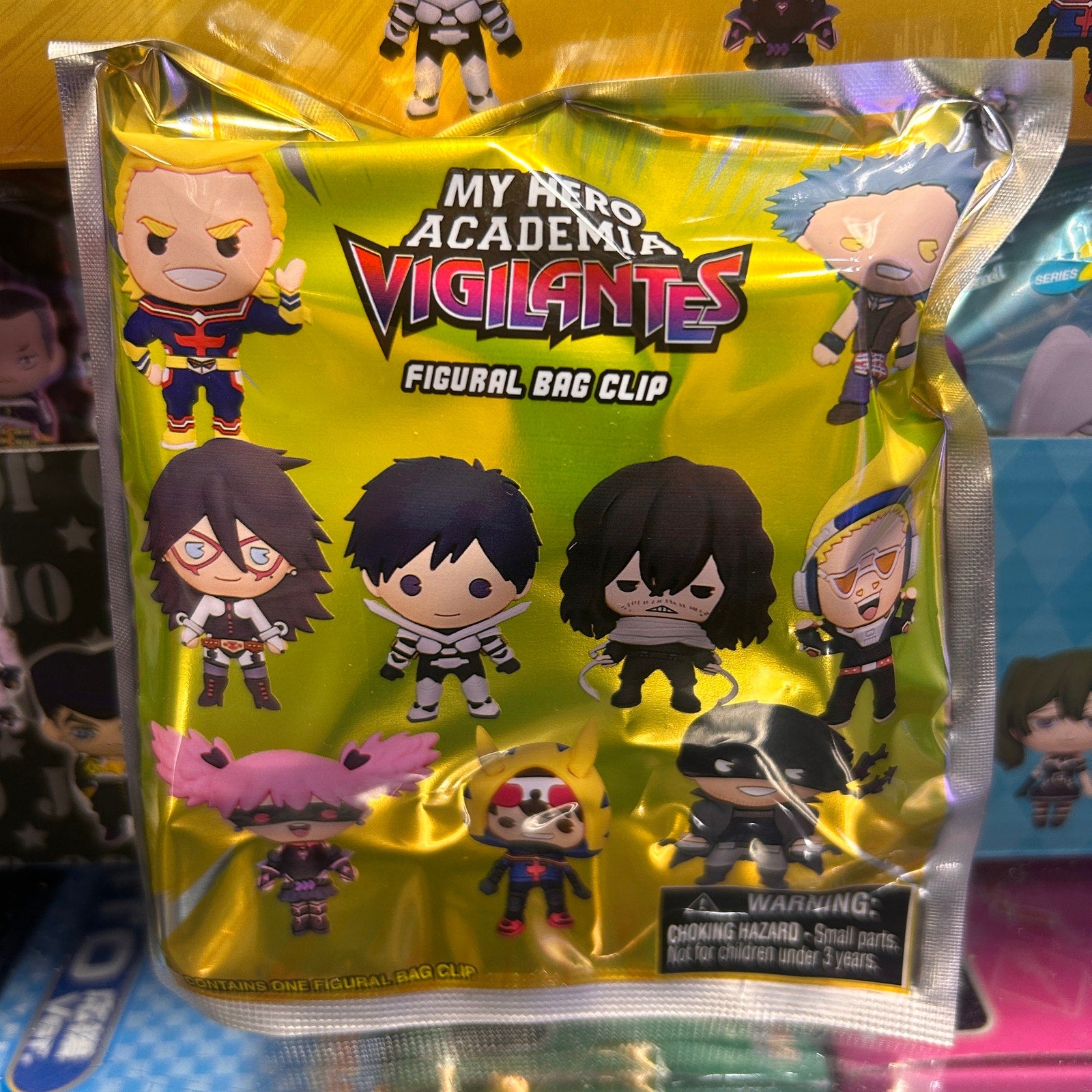 My Hero Academia Vigilantes 3D Foam Bag Clip Blind Bag