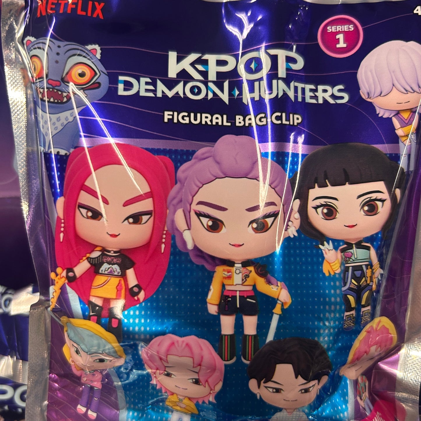 KPop Demon Hunters 3D Foam Bag Clip