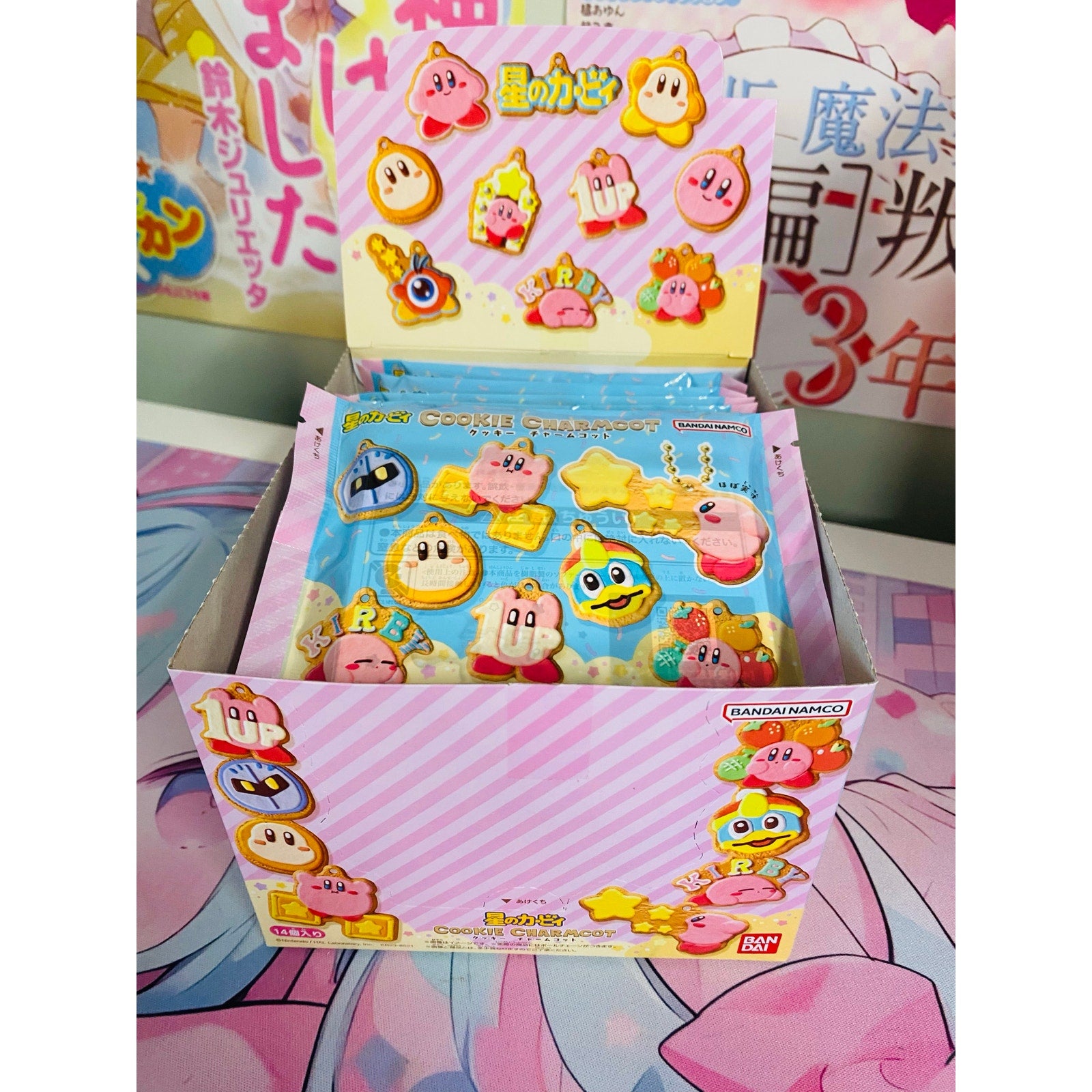 Kirby Cookie Charm Charmcot Blind Bag Keychain