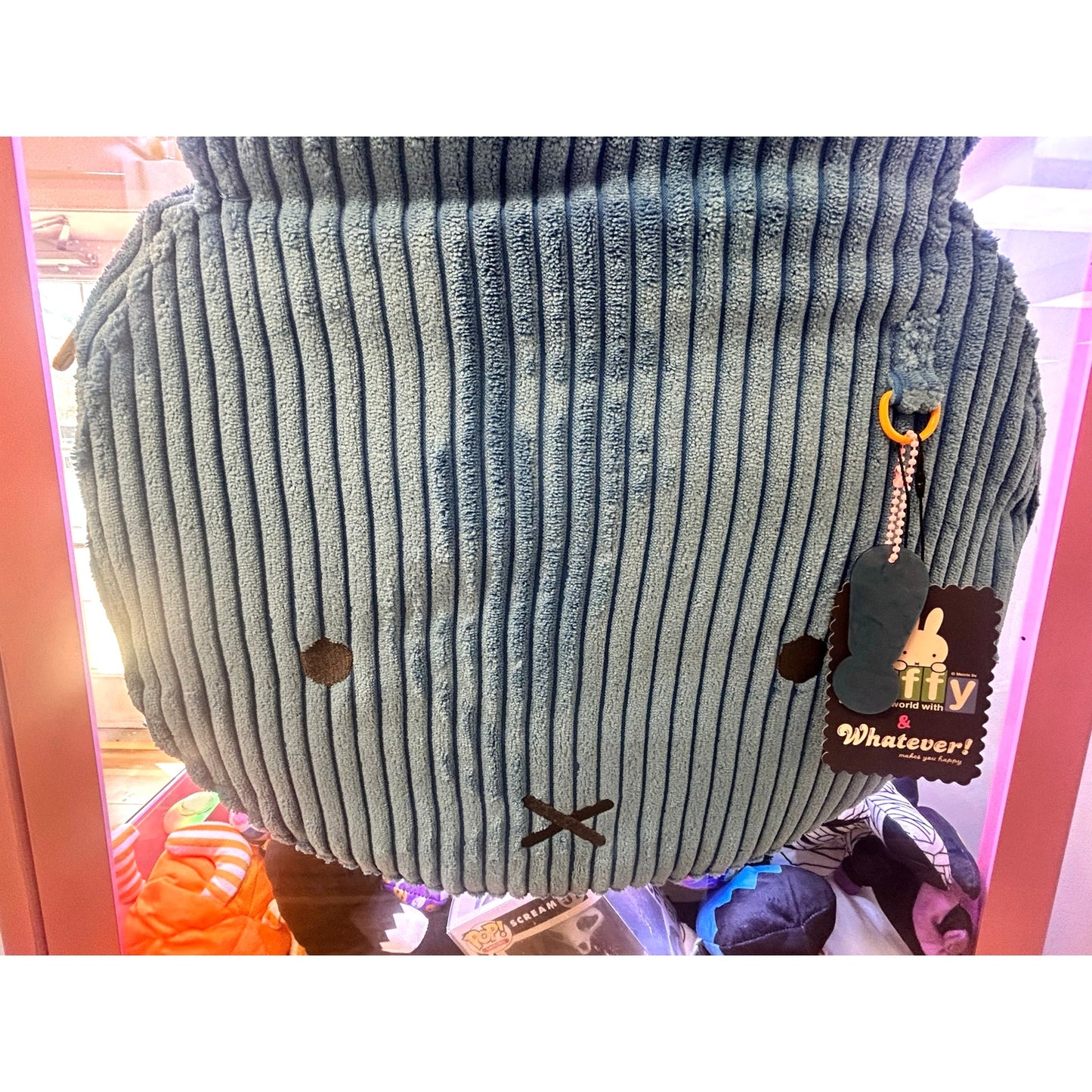 Miffy Oversized Corduroy Crossbody Tote Bag