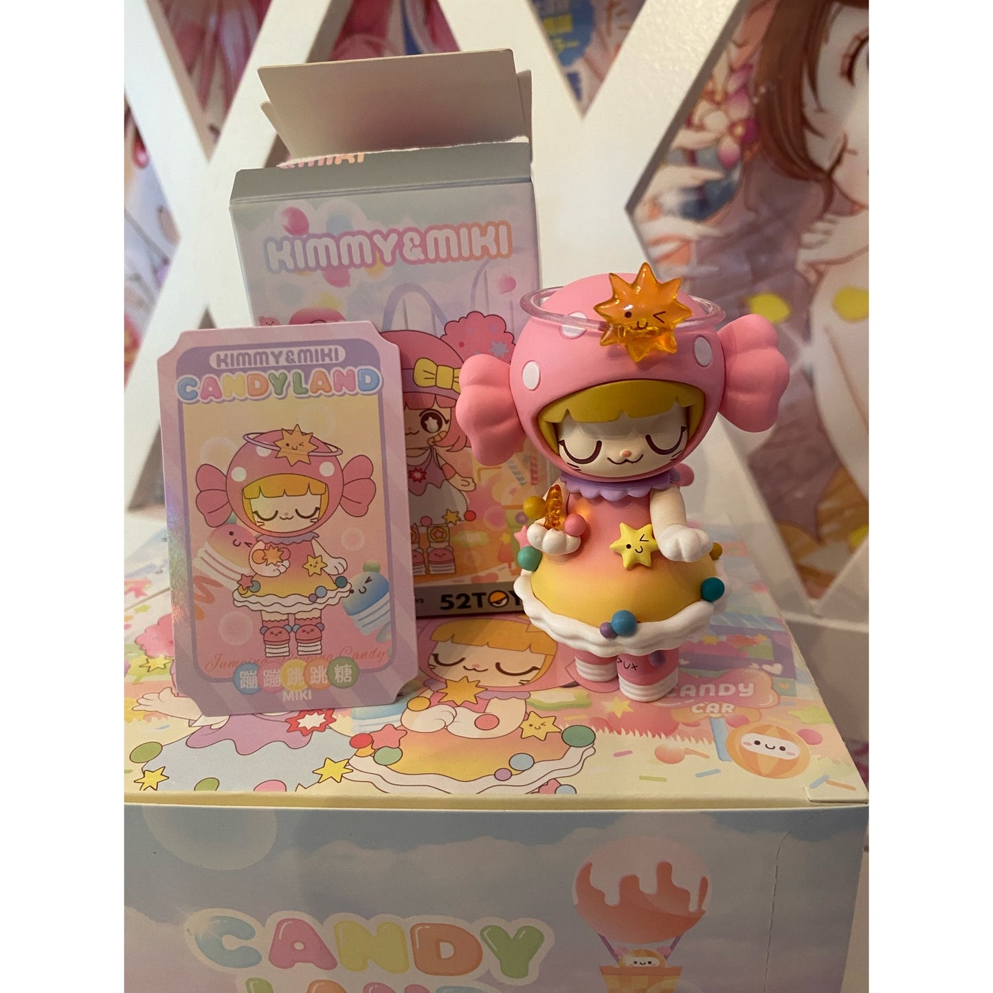 52Toys x Kimmy & Miki Candy Land Series Blind Box Pop Candy Miki