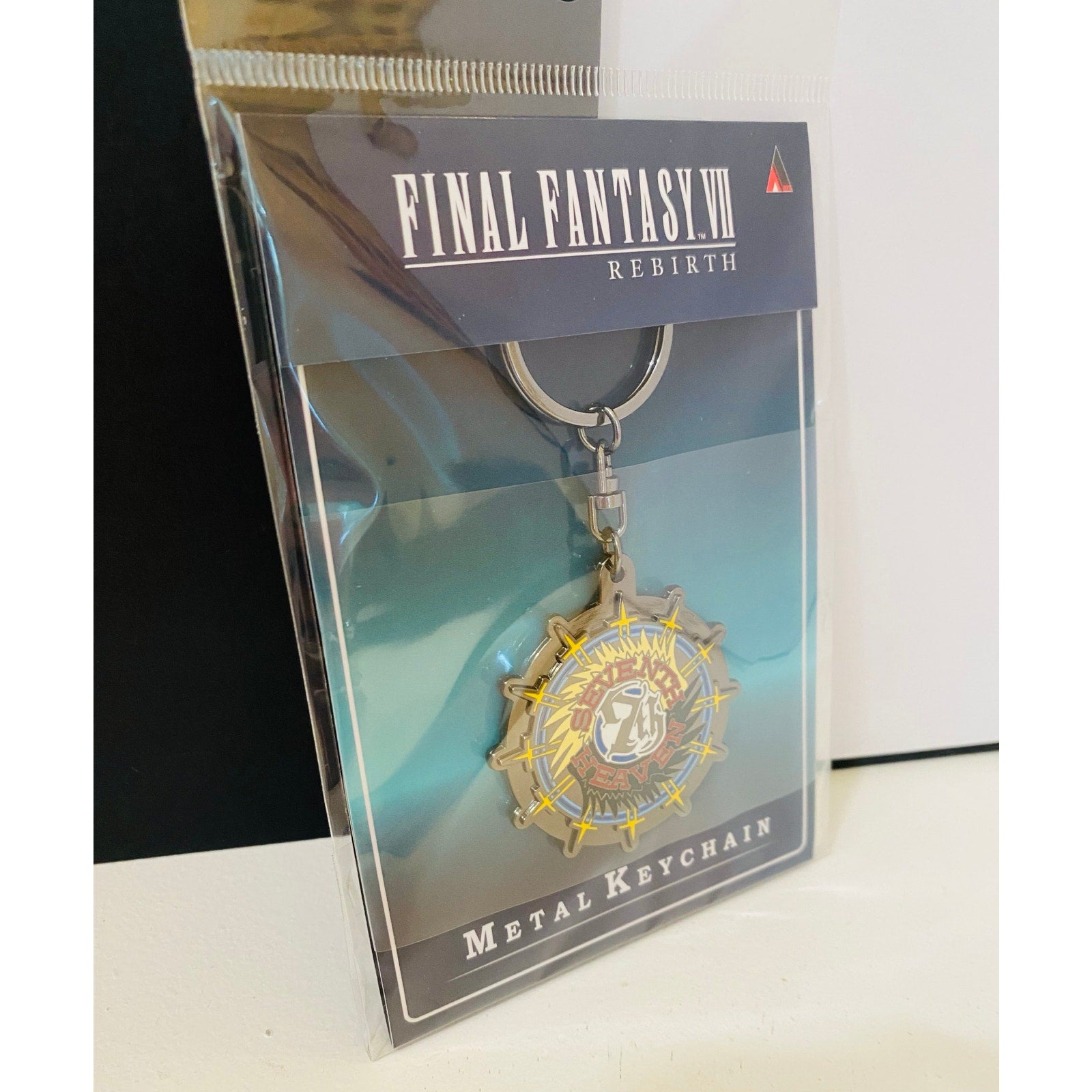 Final Fantasy VII Rebirth Metal Keychain Seventh Heaven