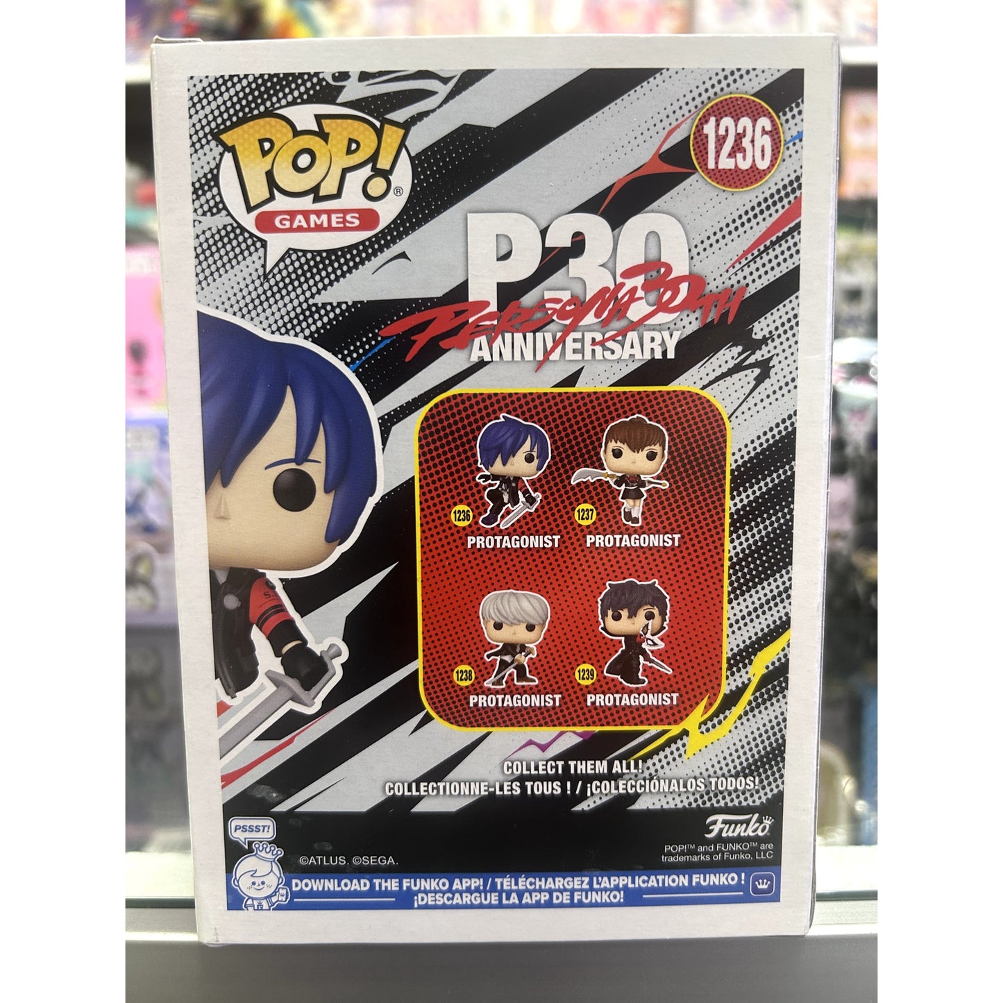 Persona 30th Persona 3 Male Protagonist Pop 1236