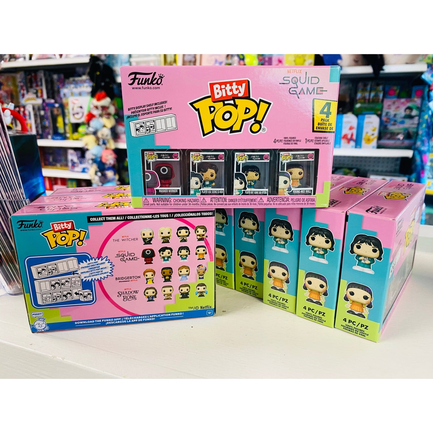 Funko Netflix Squid Game Bitty POP 4pk