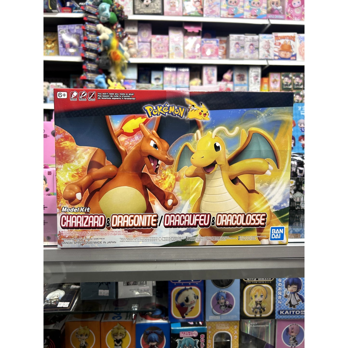 Pokemon Charizard& Dragonite / Dracaufea& Dracolosse Model Kit