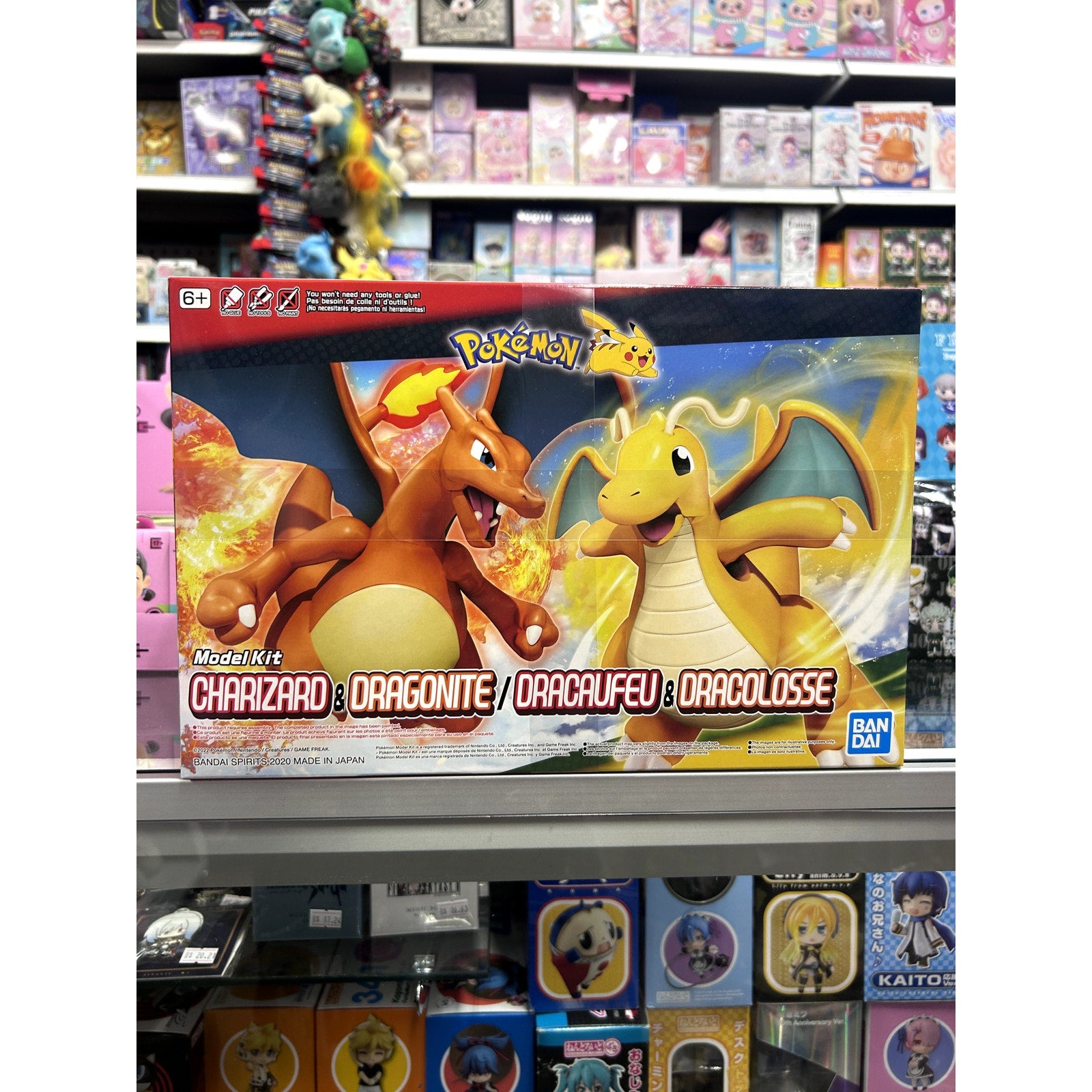 Pokemon Charizard& Dragonite / Dracaufea& Dracolosse Model Kit