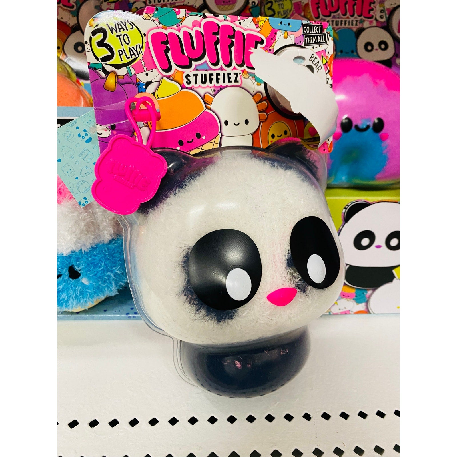 MGA Fluffy Stuffiez Panda Bear Plush