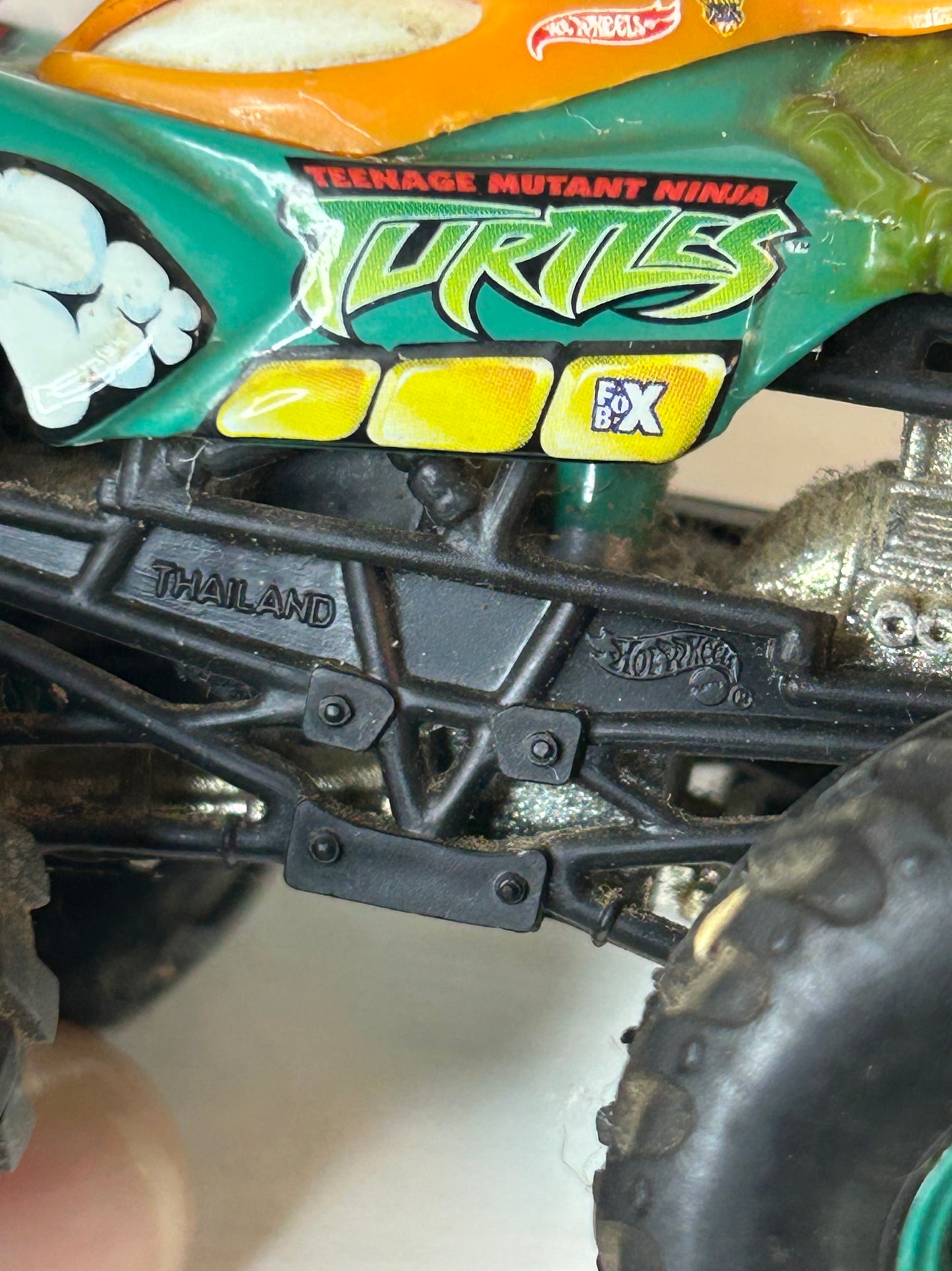 Teenage Mutant Ninja Turtles Monster Truck Toy – Michelangelo Design