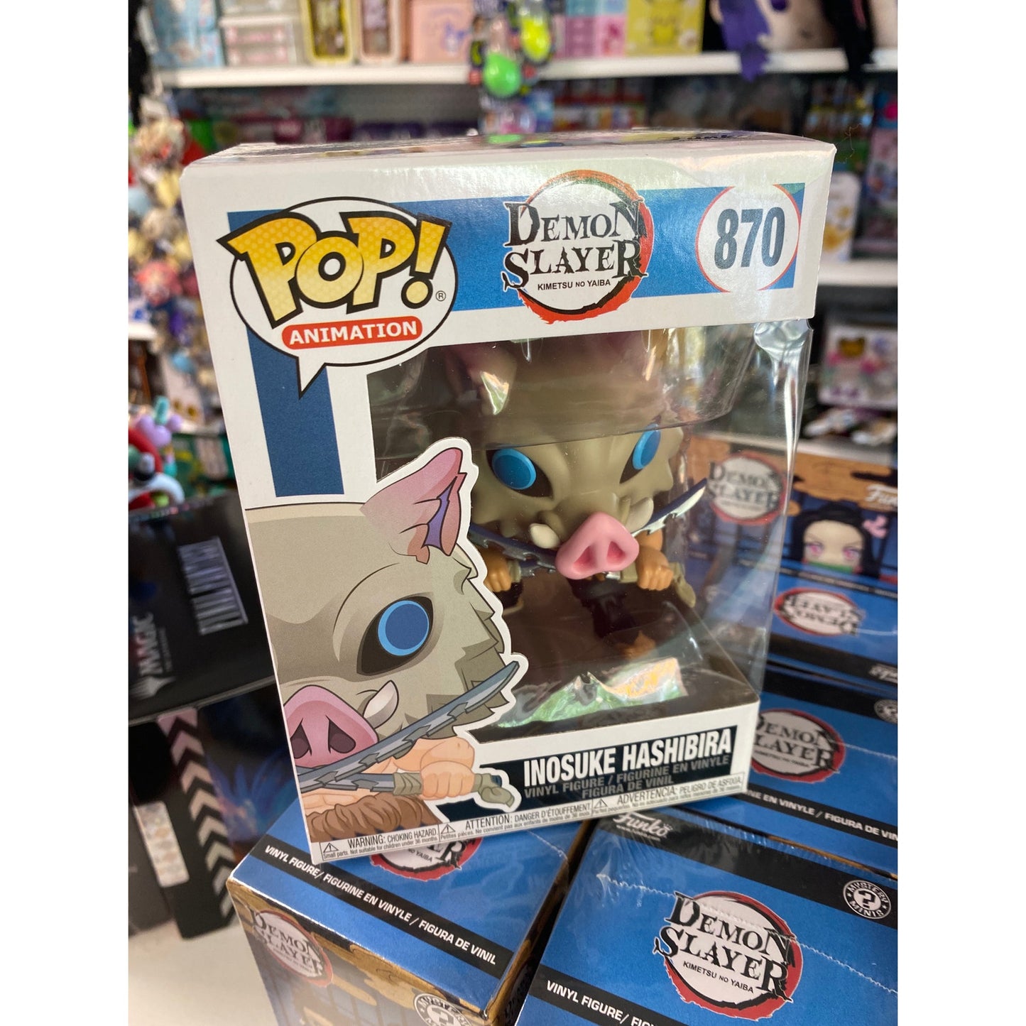 Demon Slayer Inosuke Hashibira Funko Pop! Vinyl Figure #870