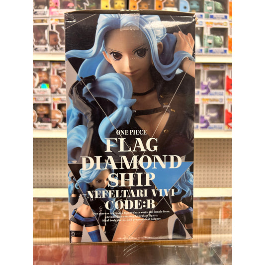 One Piece Nefeltari Vivi Flag Diamond Ship Code:B Figure – Banpresto