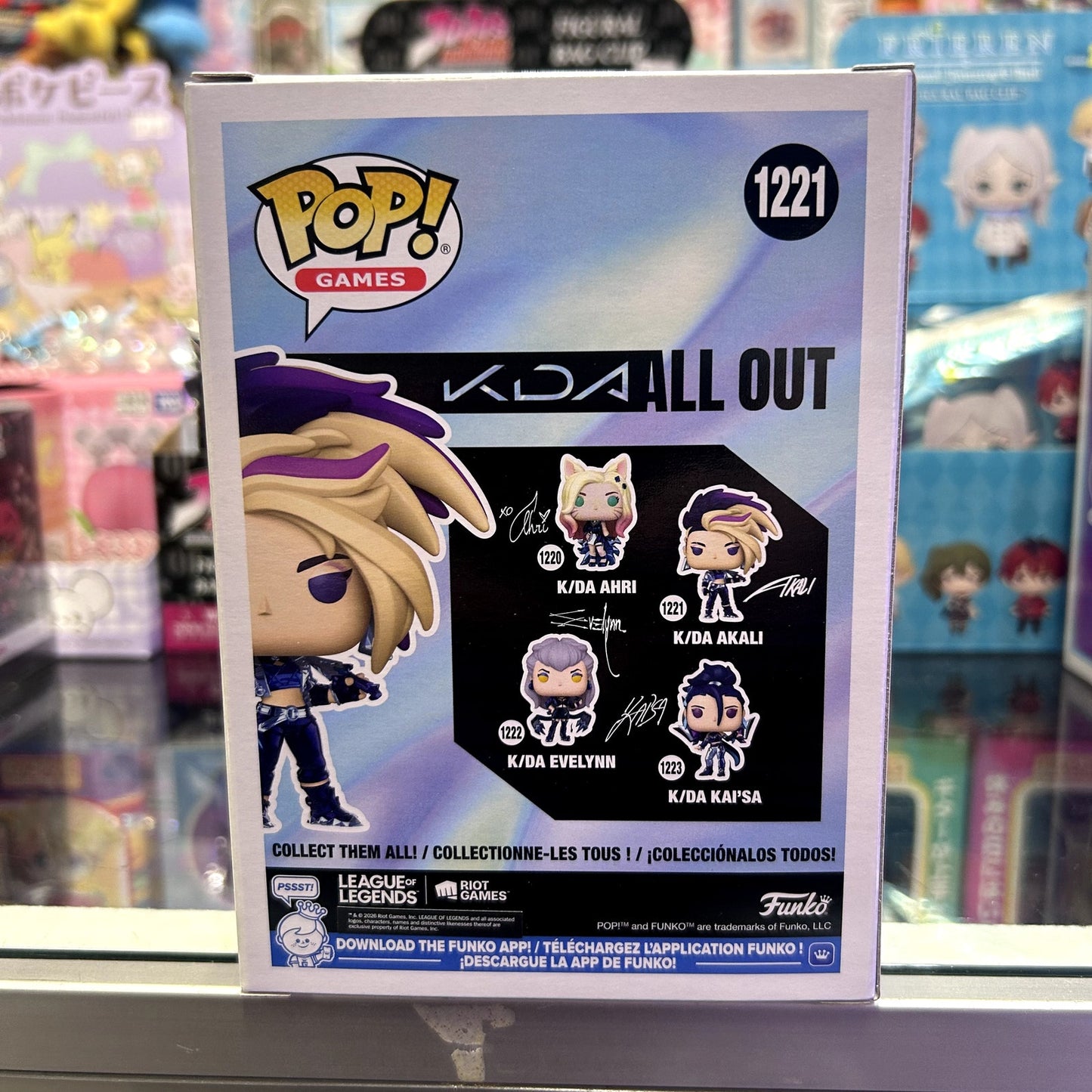League of Legends K/DA Akali Funko Pop! Vinyl Figure #1221