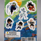 Dragon Ball Z 6-Piece Character Magnet Set – Goku, Vegeta, Piccolo & More