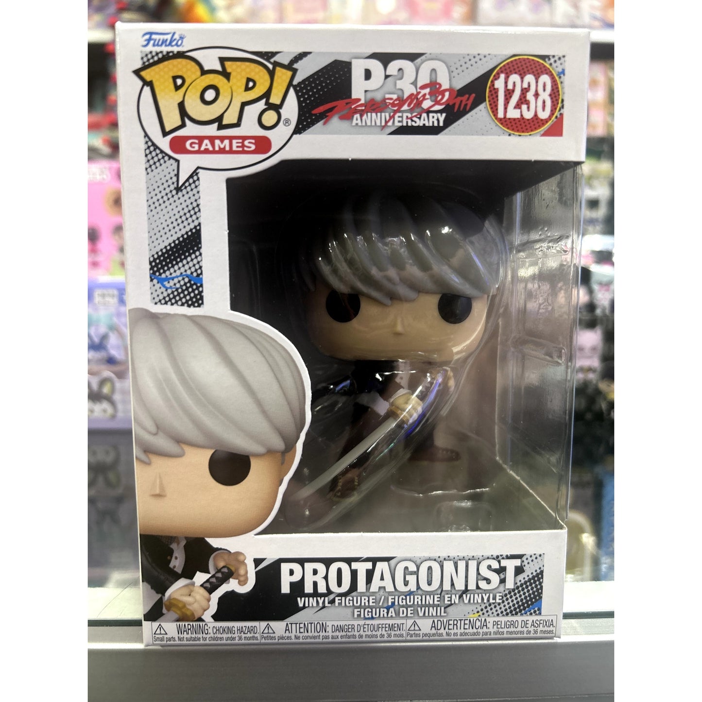 Persona 30th Anniversary Persona 4 Golden Protagonist Funko Pop