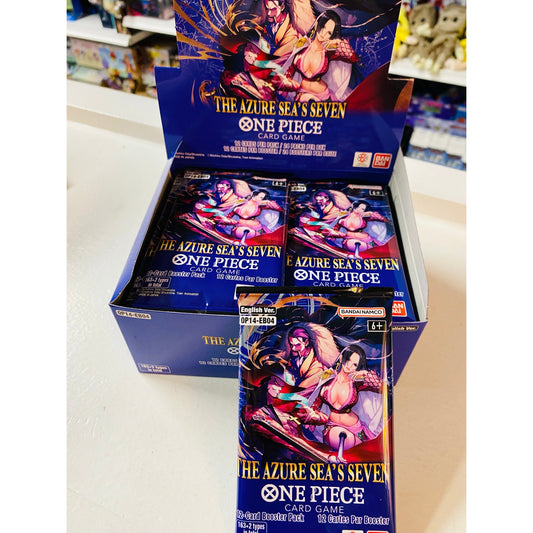 One Piece Card Game: The Azure Sea’s Seven TCG Booster Pack