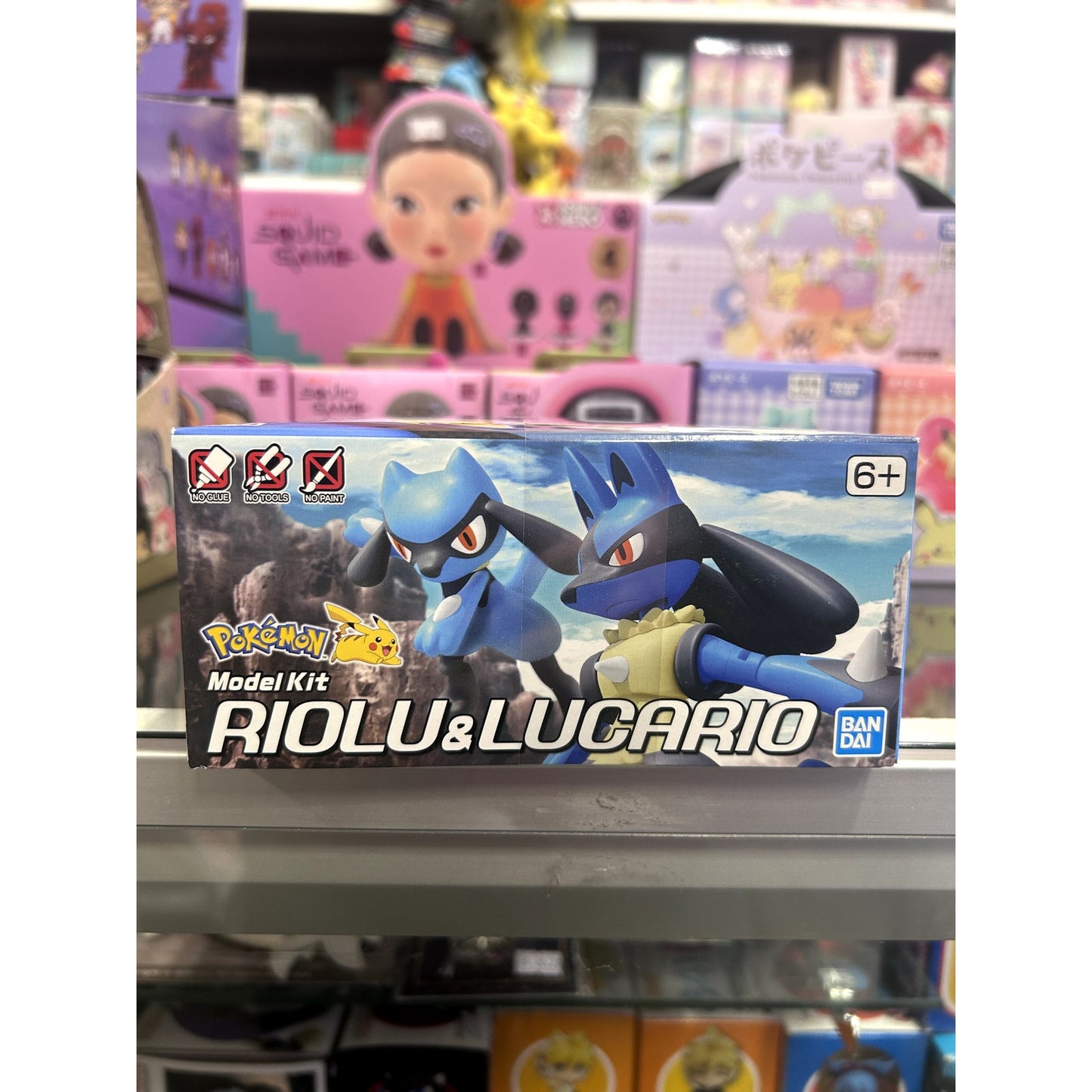 Pokemon Riolu & Lucario Model Kit