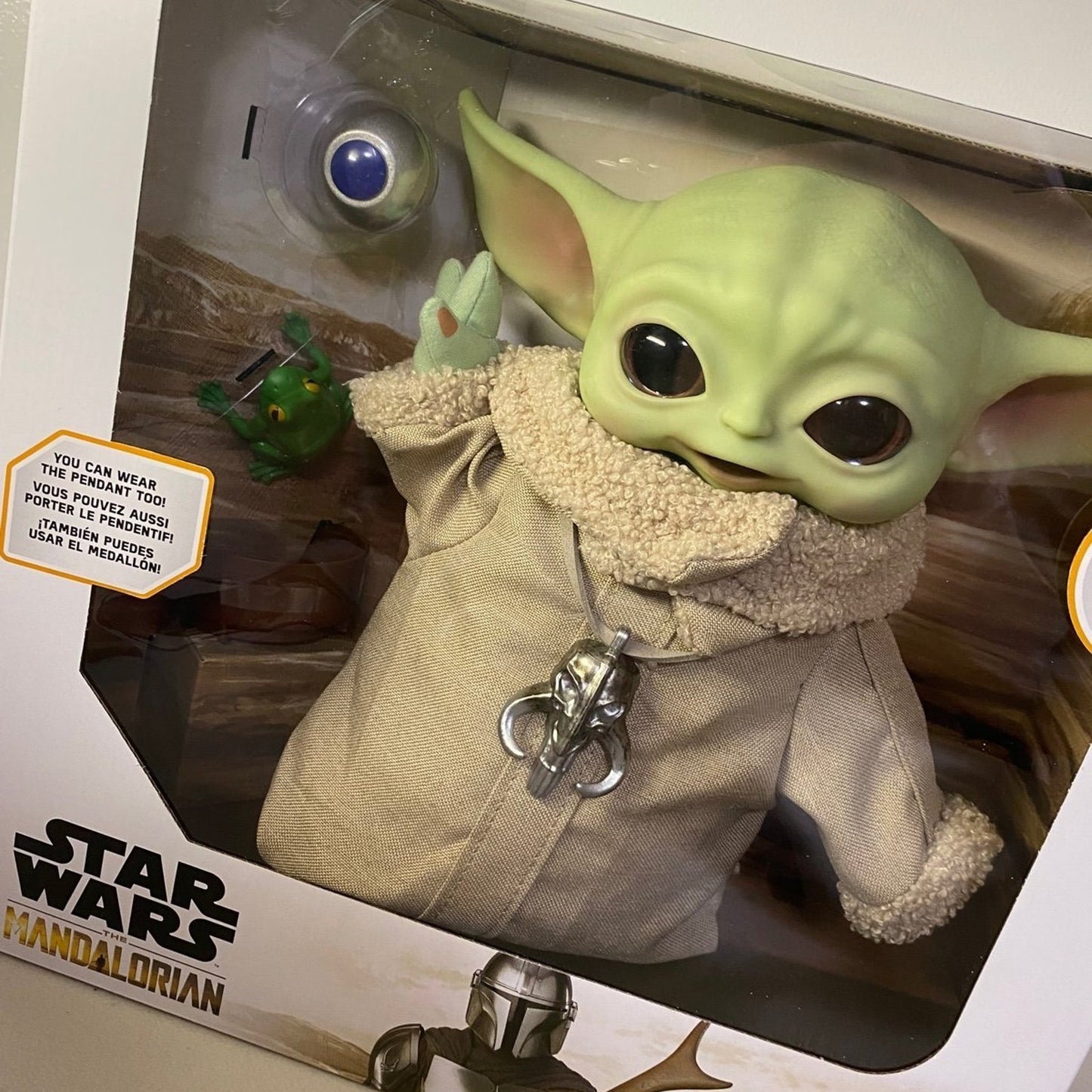 Mandalorian Grogu the Child Baby Yoda w/ Accessories