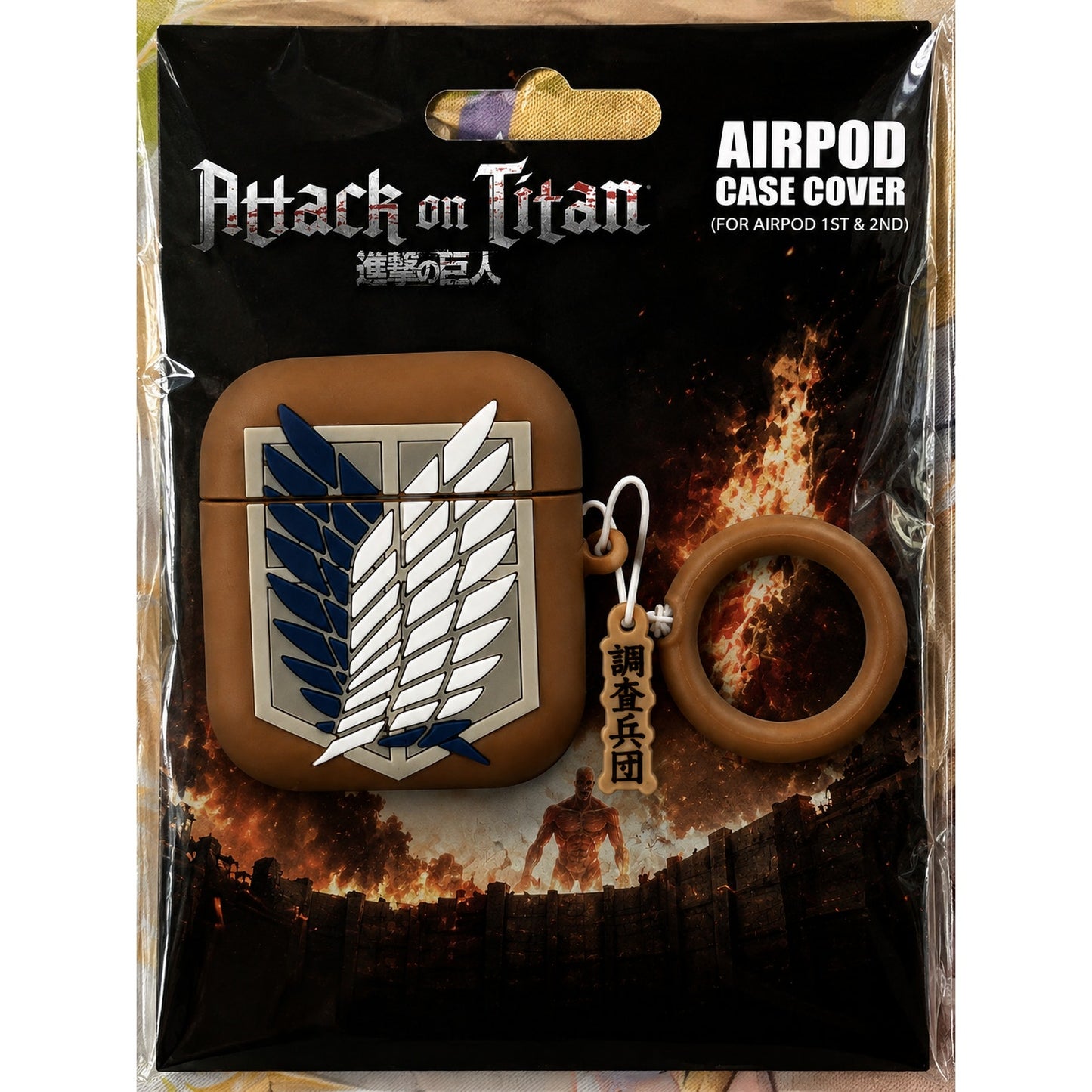 Attack on Titan Survey Corps AirPods Case Cover (1st & 2nd Gen)