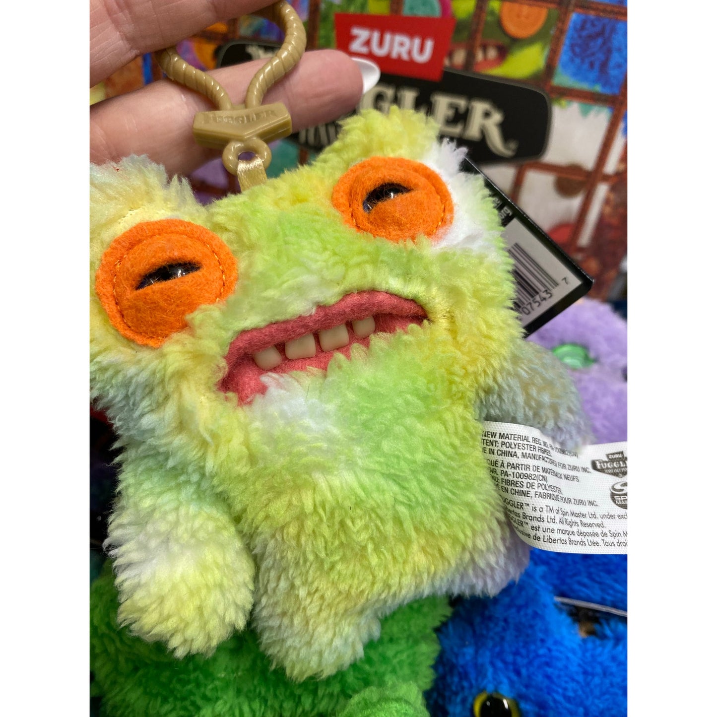 Fuggler 5” Plush Key Ring Key Chain