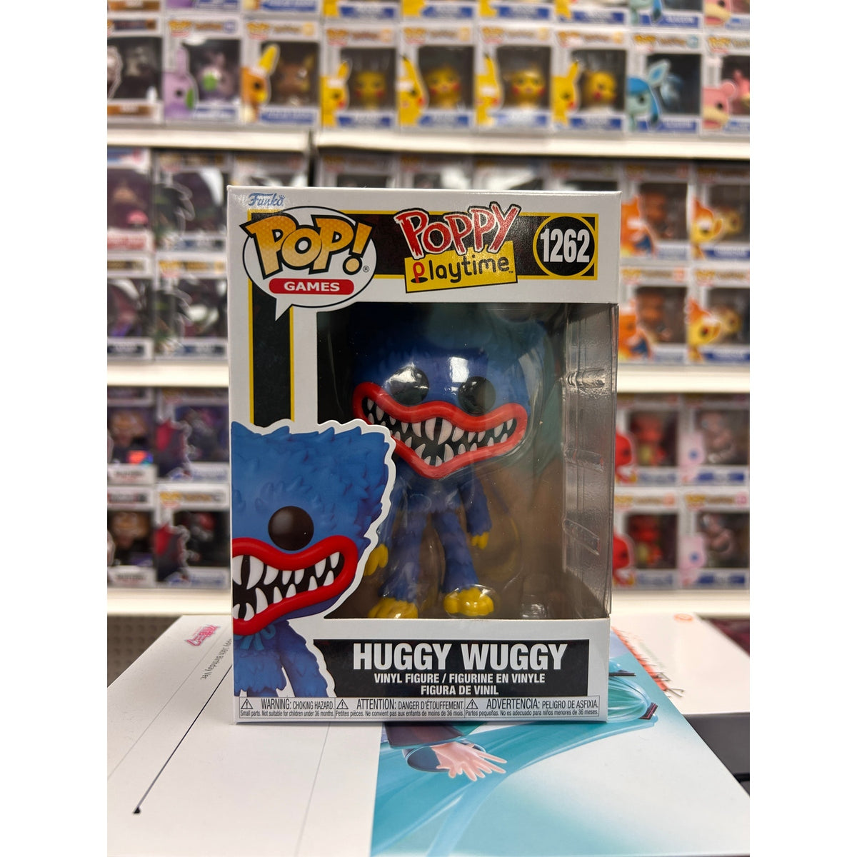Poppy Playtime Huggy Wuggy Funko Pop! Vinyl Figure #1262