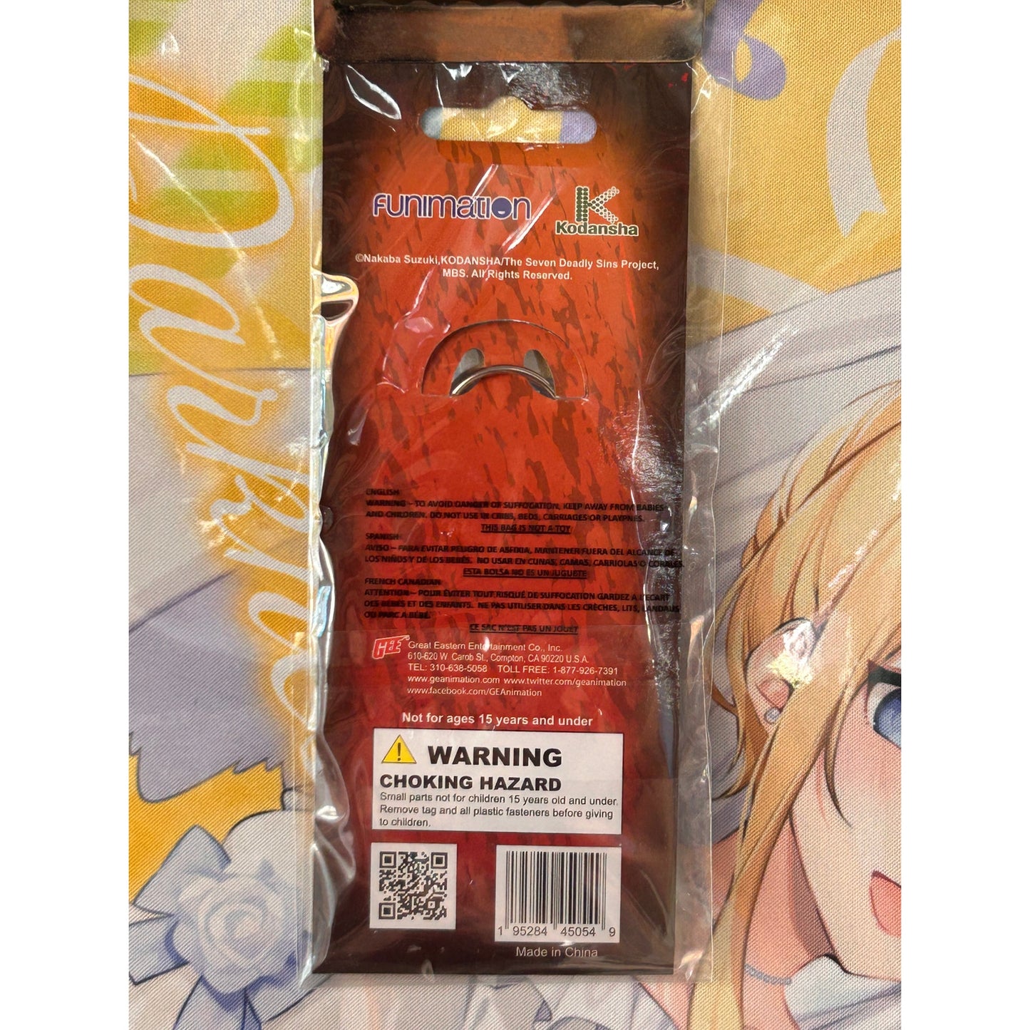 The Seven Deadly Sins Gowther Chibi Keychain