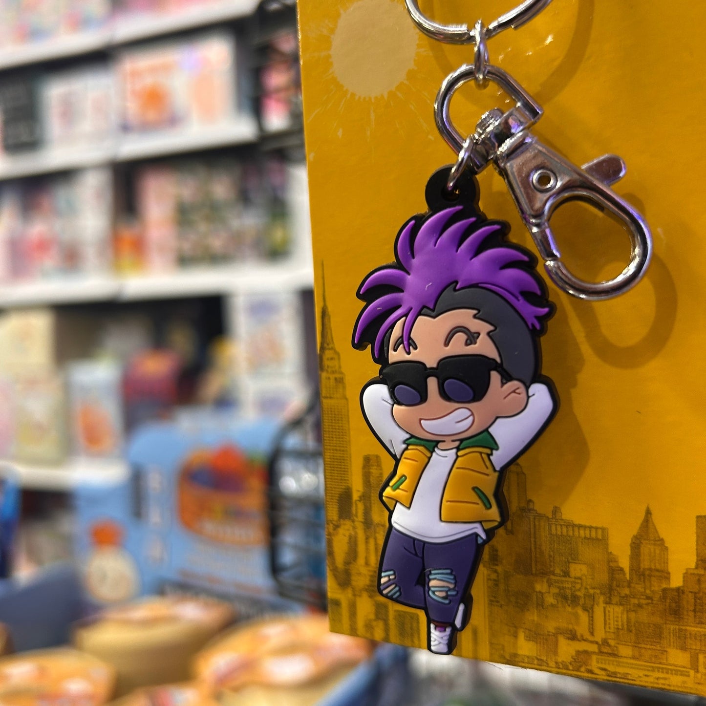 Shorter Banana Fish Keychain