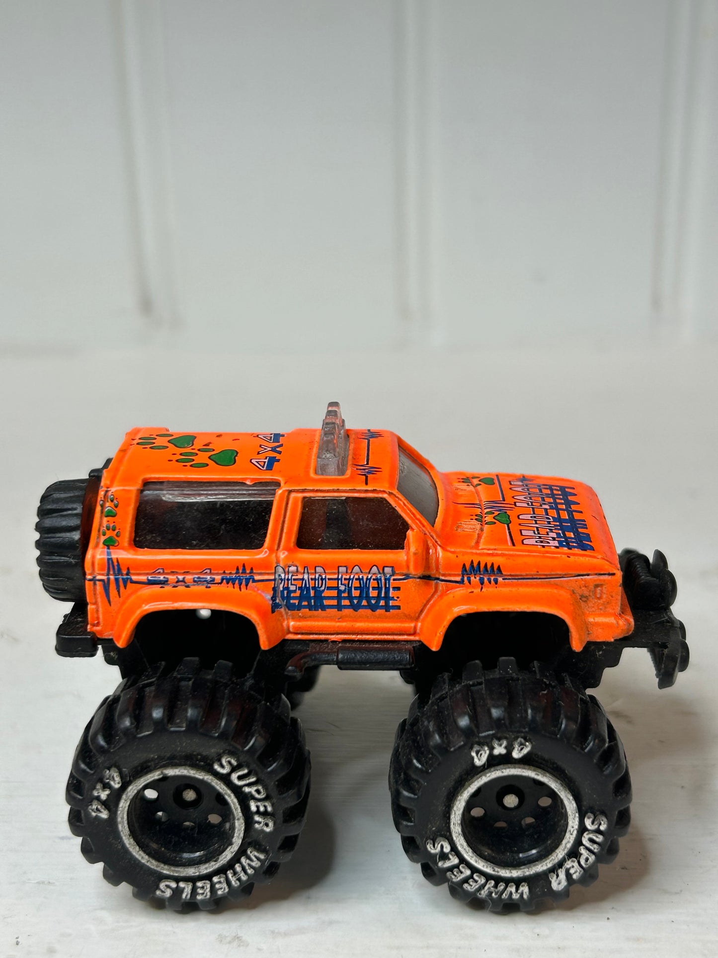 Bear Foot Monster Truck Toy – Orange Off-Road Die-Cast Vehicle