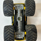 Yellow & Blue Monster Truck Toy Vehicle – X Graphic Off-Road Truck