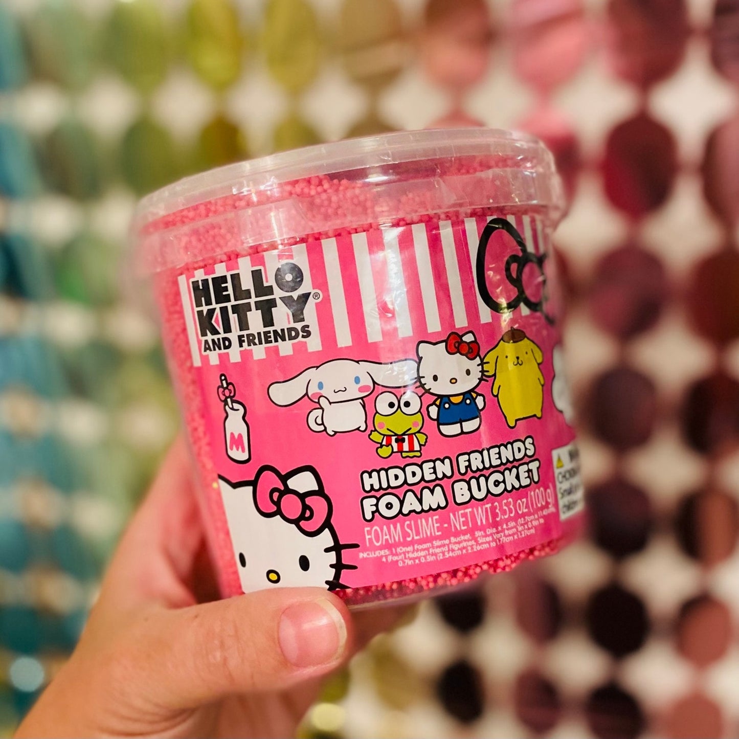 Hello Kitty Hidden Friends Foam Bucket
