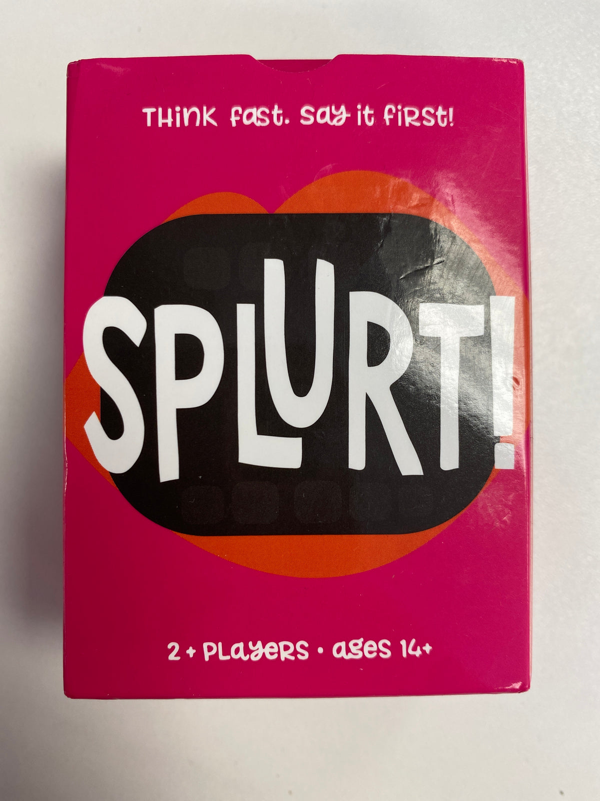 Gamewright Splurt! Fast-Reaction Word Card Game – 2+ Players