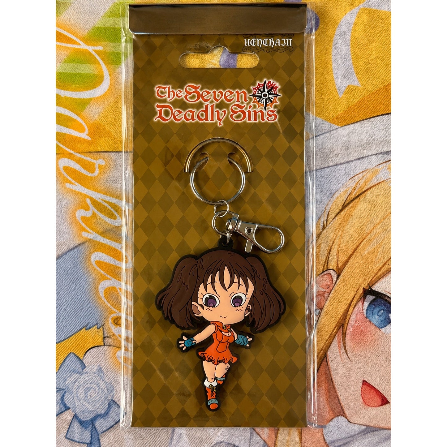 The Seven Deadly Sins Chibi Diane Keychain