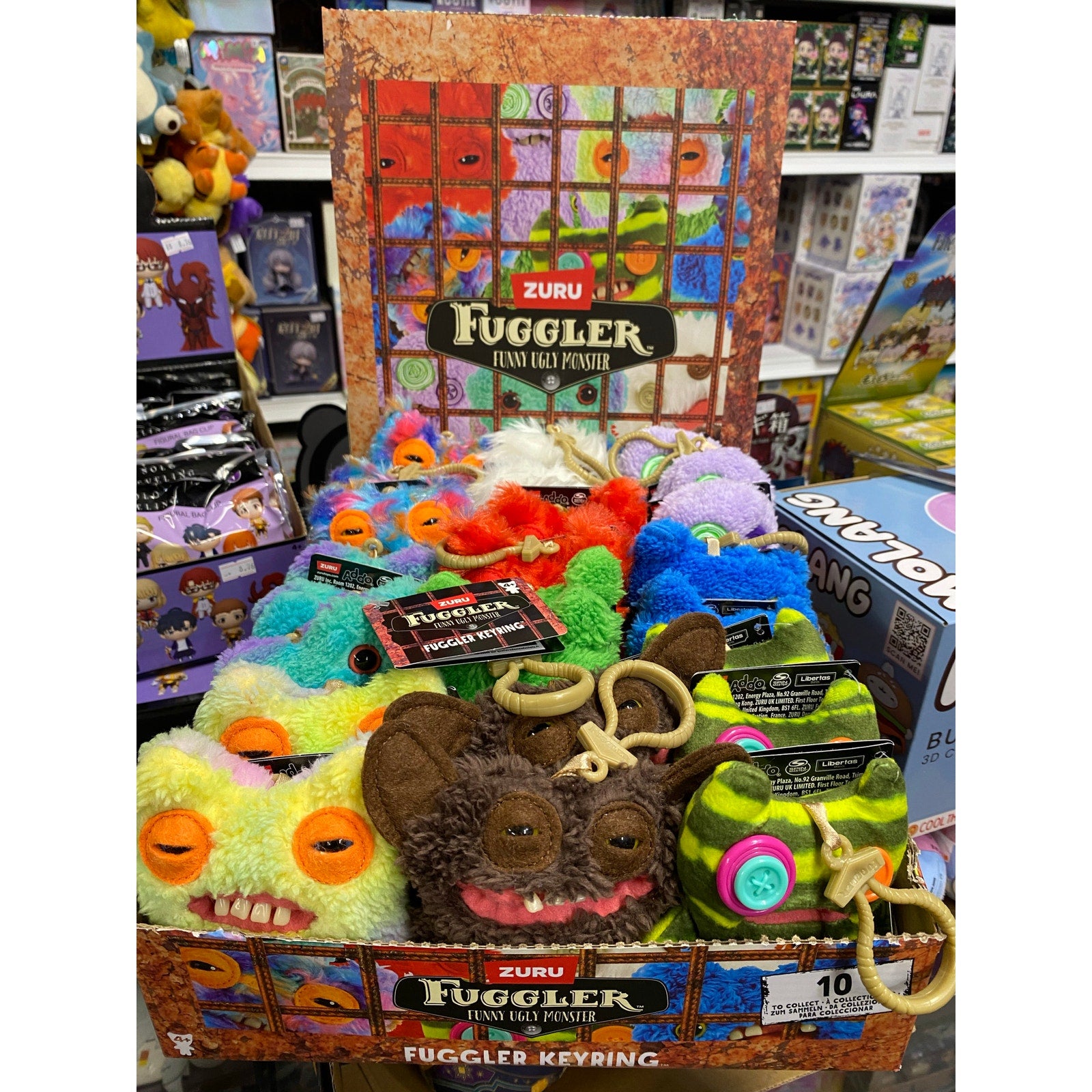 Fuggler 5” Plush Key Ring Key Chain