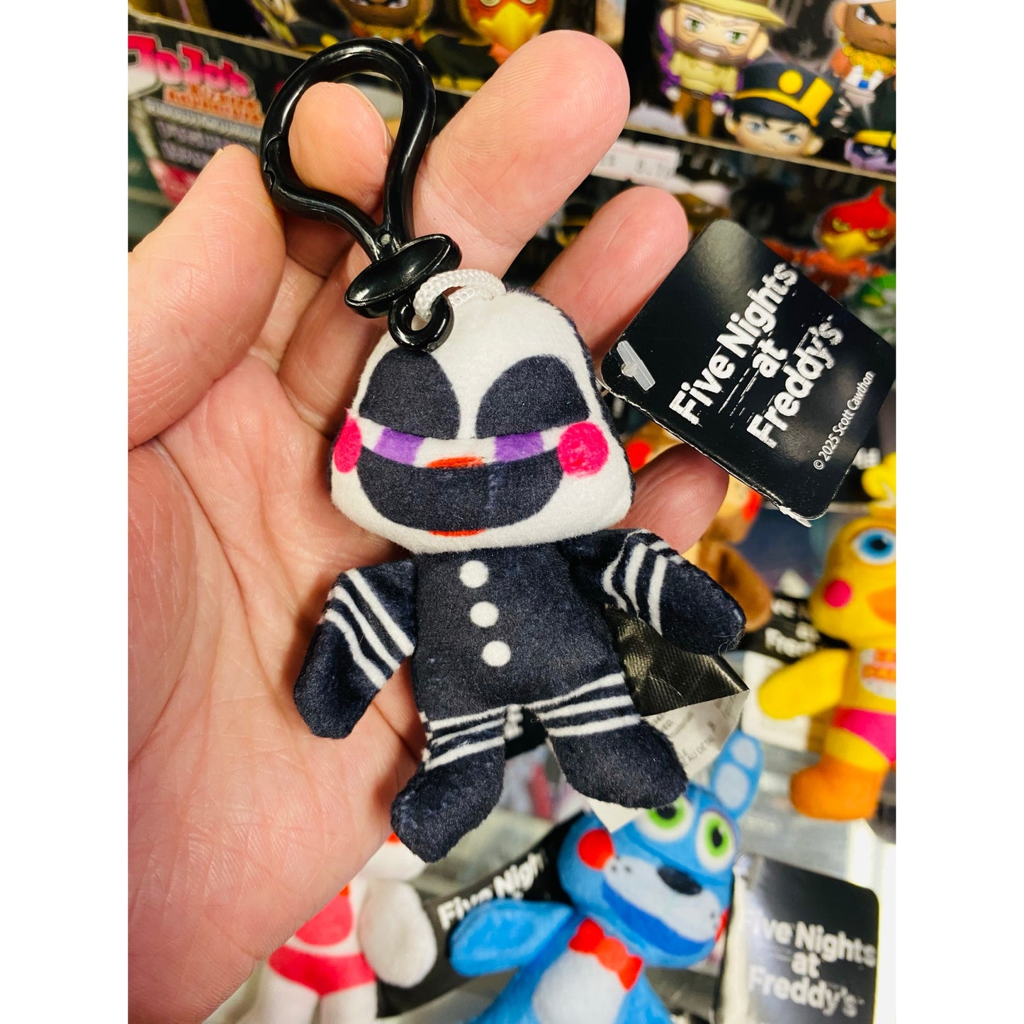 FNAF Five Nights At Freddys Micro Teenies Plush Bag Clips