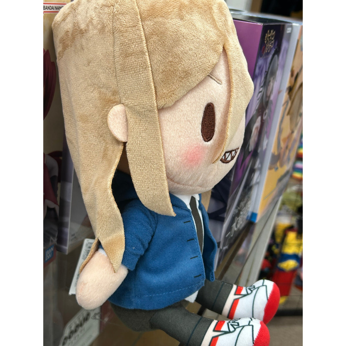Chainsaw Man Power Sitting Plush – SEGA