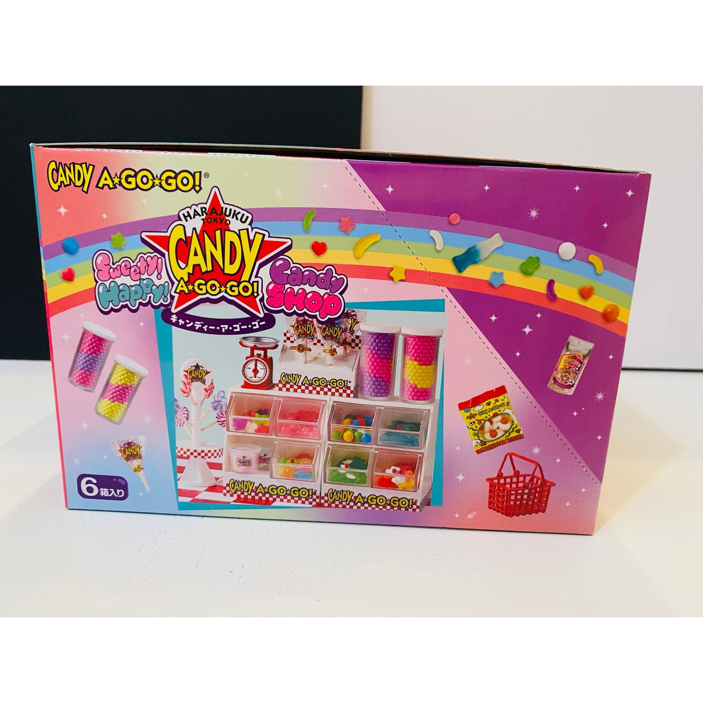 Cajas sorpresa de tienda de dulces Re-Ment CANDY A GO GO! ¡Dulces! ¡Felices!