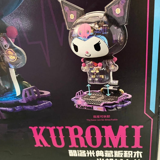 Top Toy x Kuromi Mechanical Building Block Statue