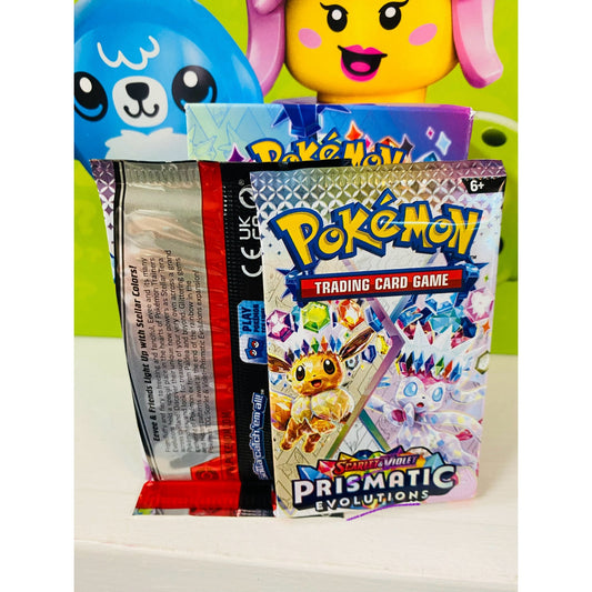 Pokemon Scarlet and Violet Prismatic Evolutions Booster Pack