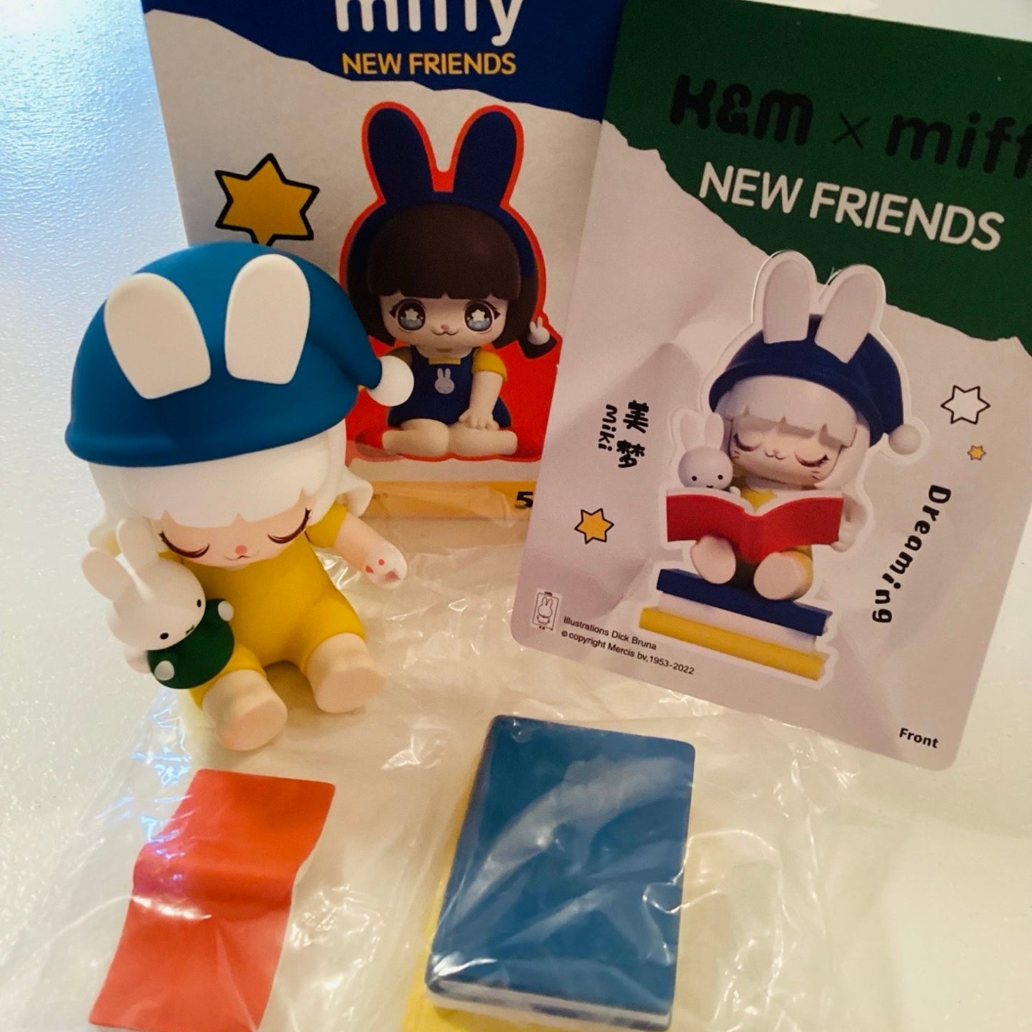 Kimmy & Miki x Miffy x 52Toys New Friends Blind Box “Dreaming”