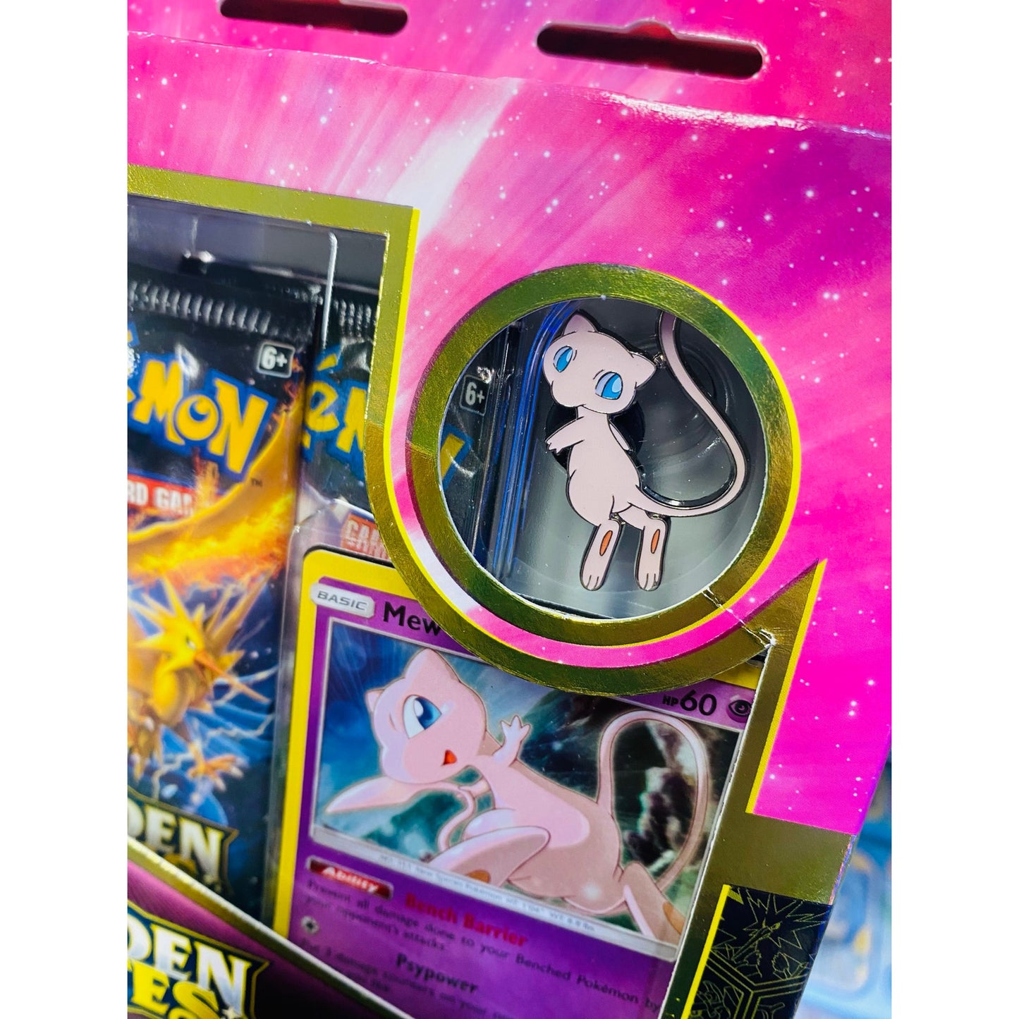 Pokemon Hidden Fates Pin Collection MEW