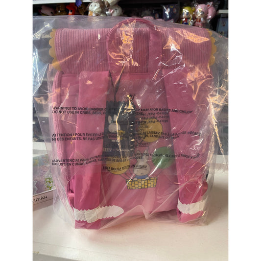 Miffy Corduroy and Faux Leather Pin Trading Backpack