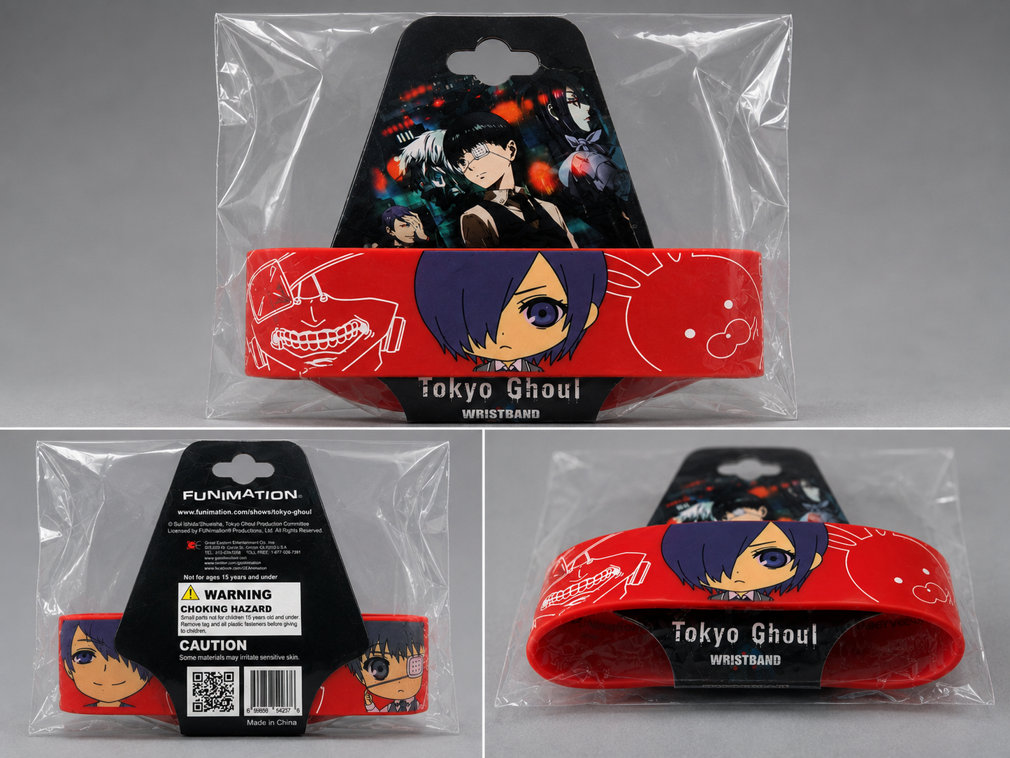 Tokyo Ghoul Touka Kirishima Red Wristband