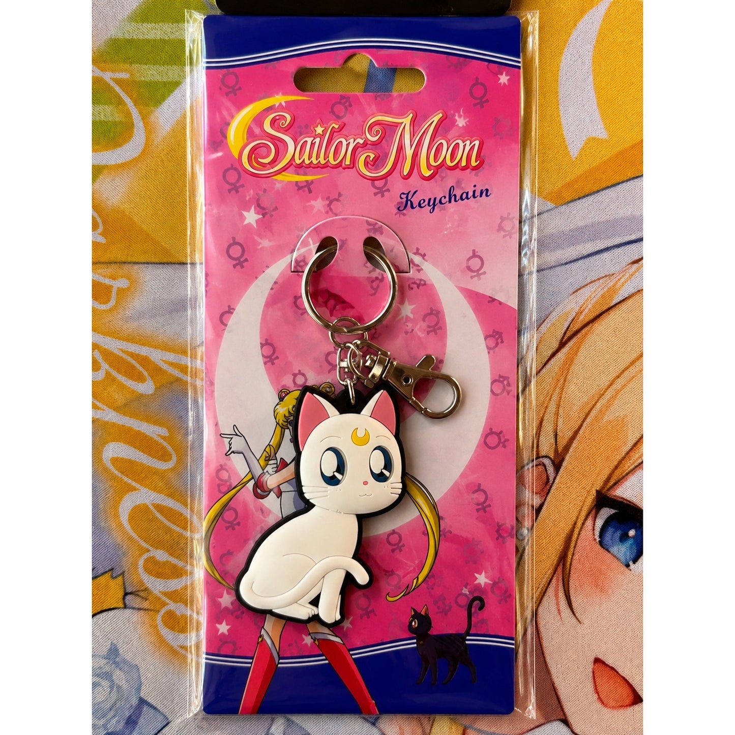 Sailor Moon Artemis Rubber Keychain